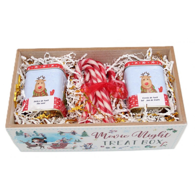2122A Set cadeaux avec sucre d'orge et thé