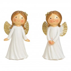 2065A Set cadeaux avec sachet de thé et déco anges