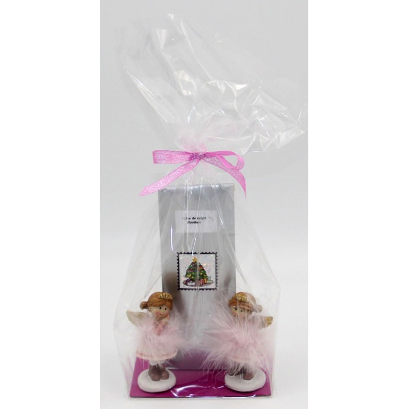2080A Set cadeaux avec sachet de thé et déco anges