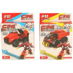 2836 Feuerwehrroboter Transformateur