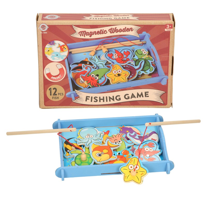 2838 Jeux de pêche en bois