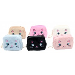 3025 Petite trousse en peluche- porte-clés