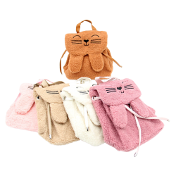 3035 Sac à dos lapin peluche