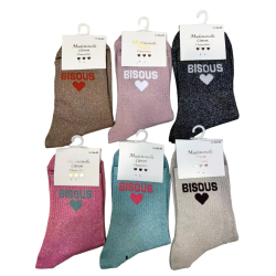 3050 Chaussettes "bisous"