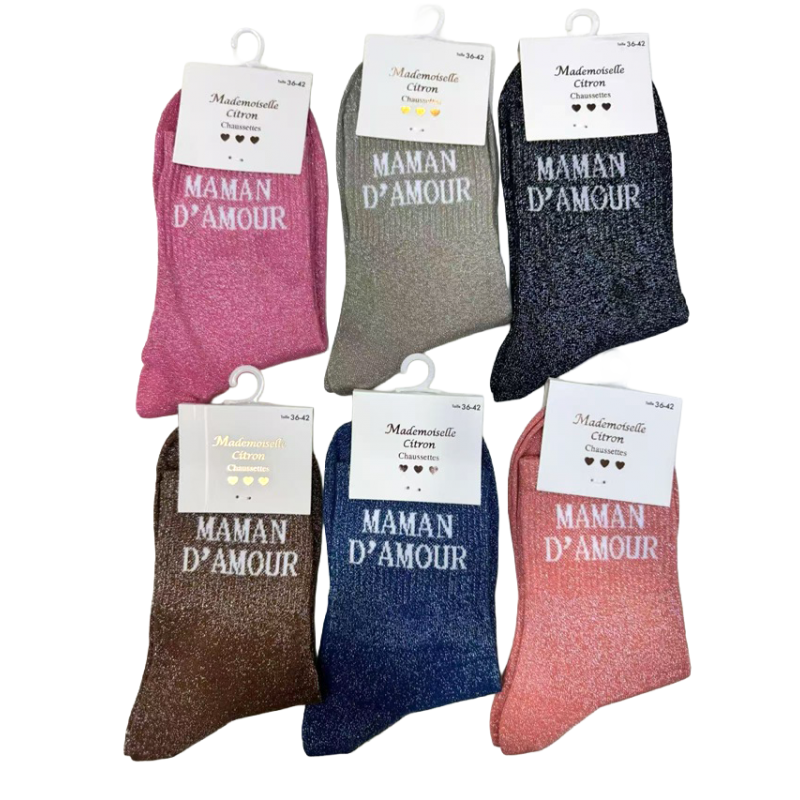 3053 Chaussettes "maman d'amour"