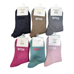 3061 Socken "bitch"