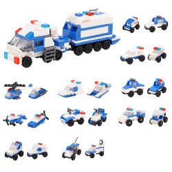 3074 Coffret avec 10 animaux avec les mini briques