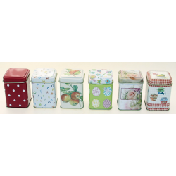 5692 ATeedose aus Metall mit 25 gr Tee