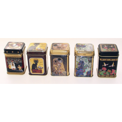 5692 ATeedose aus Metall mit 25 gr Tee