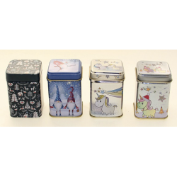 5692 ATeedose aus Metall mit 25 gr Tee