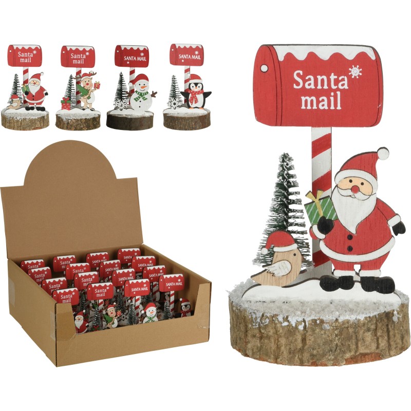 7595 Weihnachts Deko aus Holz