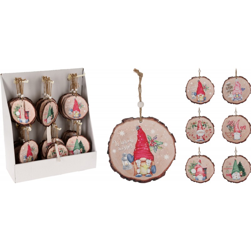 7598 Wichtel Holzaufhänger