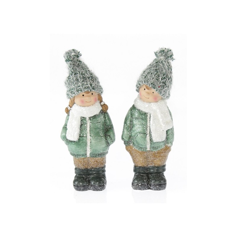 7609 Wintterkind aus Steinharz